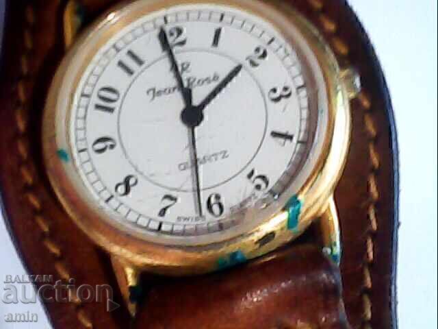 Old beautiful Swiss 4-hour watch, working, no battery - 5