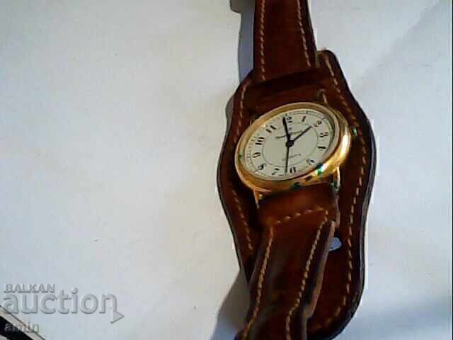 Old beautiful Swiss 4-hour watch, working, no battery - 6