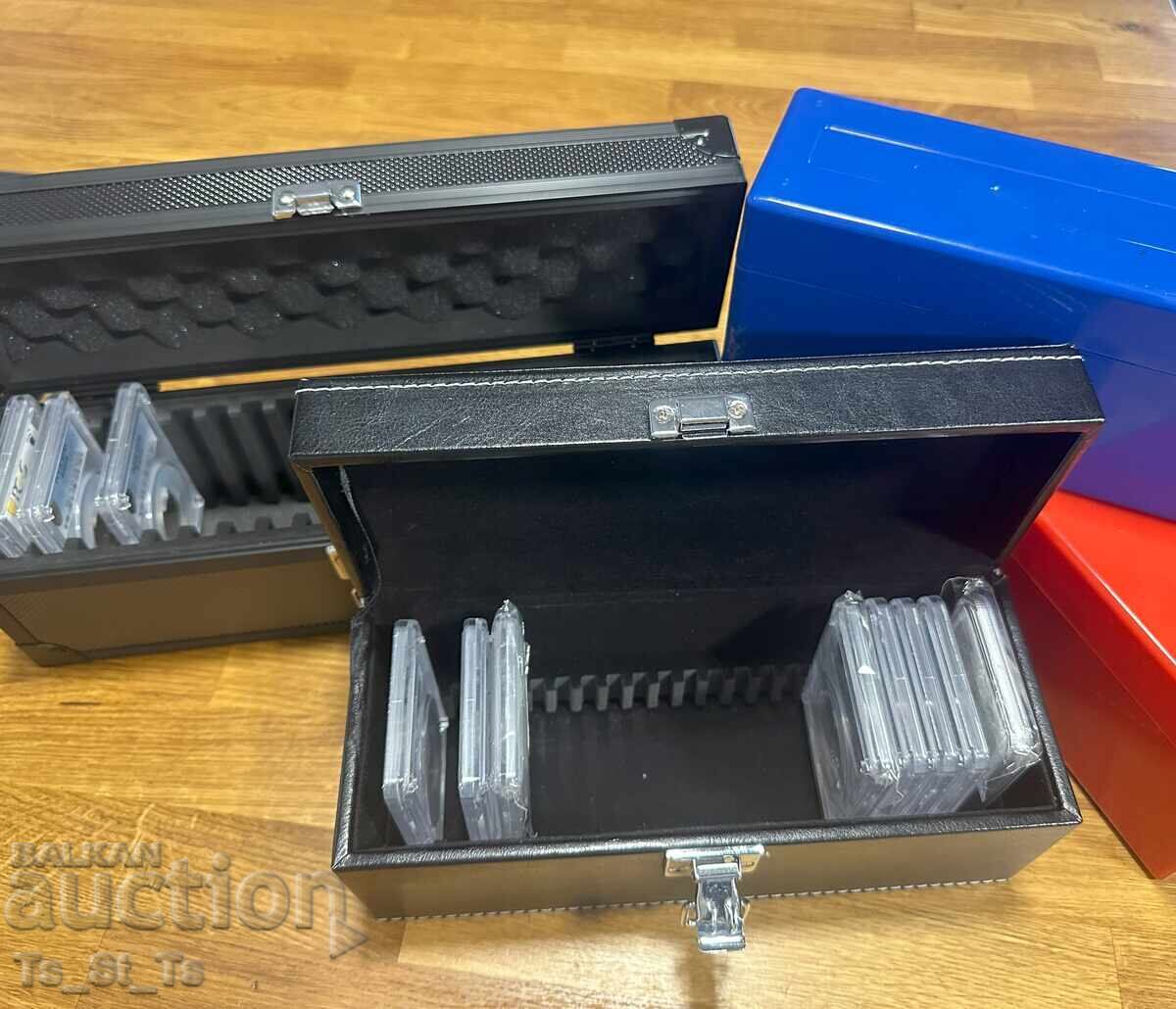 Delivery of Certified Coin Holders PCGS NGC - ALUMINUM, Black Delivery of Certified Coin Holders PCGS NGC - ALUMINUM, Black
