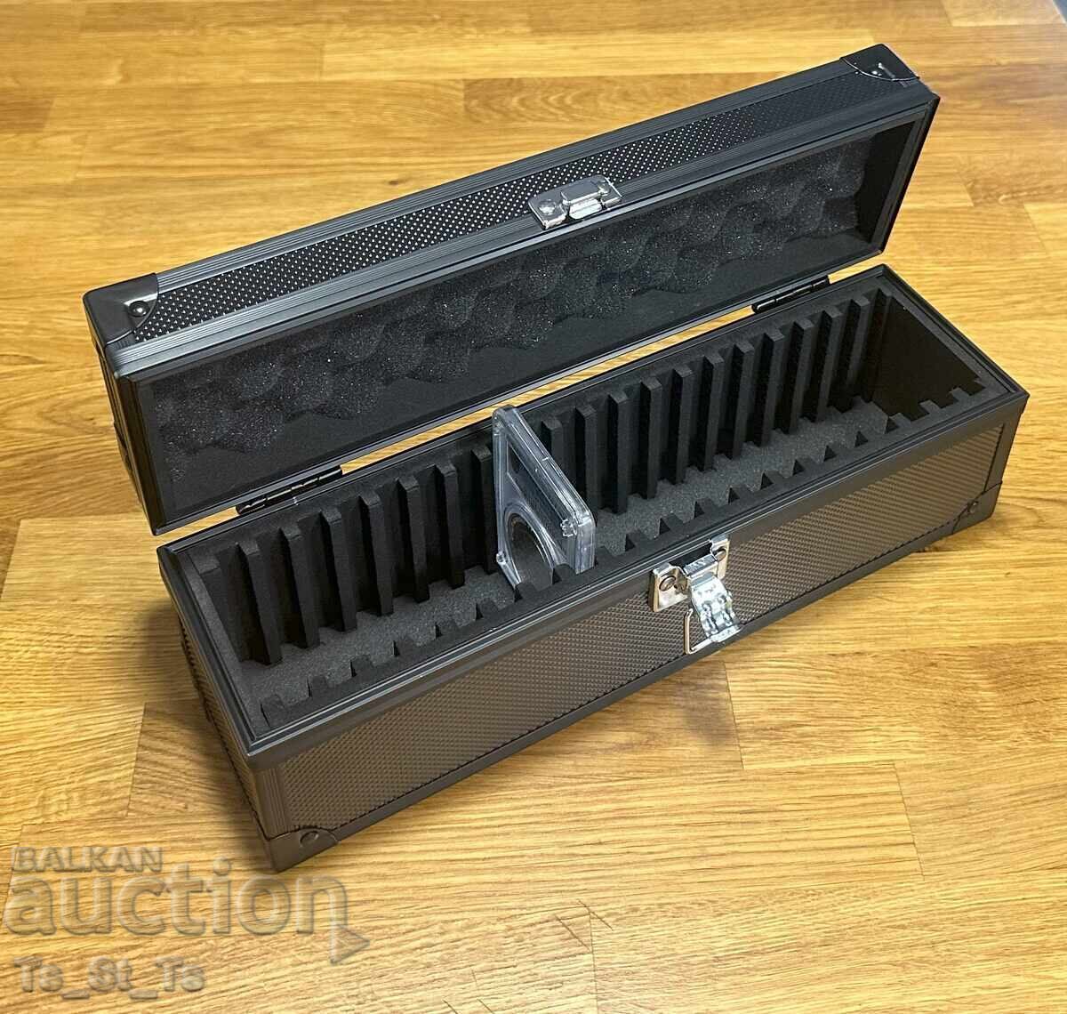 Certified Coin Holders PCGS NGC - ALUMINUM, Black Certified Coin Holders PCGS NGC - ALUMINUM, Black