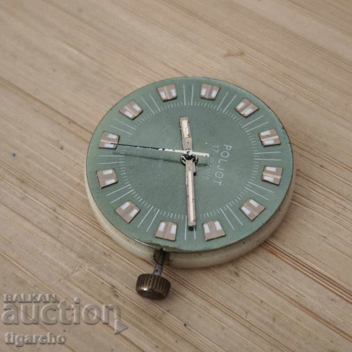 Movement for men's watch Poljot - 6 Movement for men's watch Poljot - 6