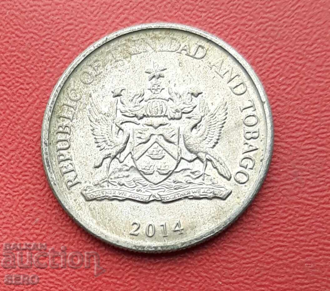 Insulele Trinidad și Tobago - 25 de cenți 2014 cu preț 0.70 BGN | € 0.36 Insulele Trinidad și Tobago - 25 de cenți 2014 cu preț 0.70 BGN | € 0.36