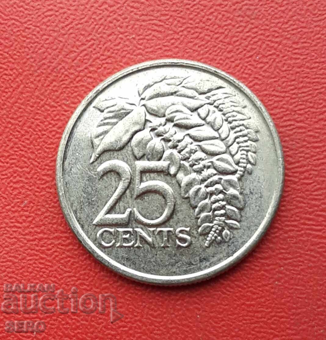 Insulele Trinidad și Tobago - 25 de cenți 2014 Insulele Trinidad și Tobago - 25 de cenți 2014