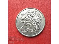 Острови Тринидад и Тобаго-25 цента 2014