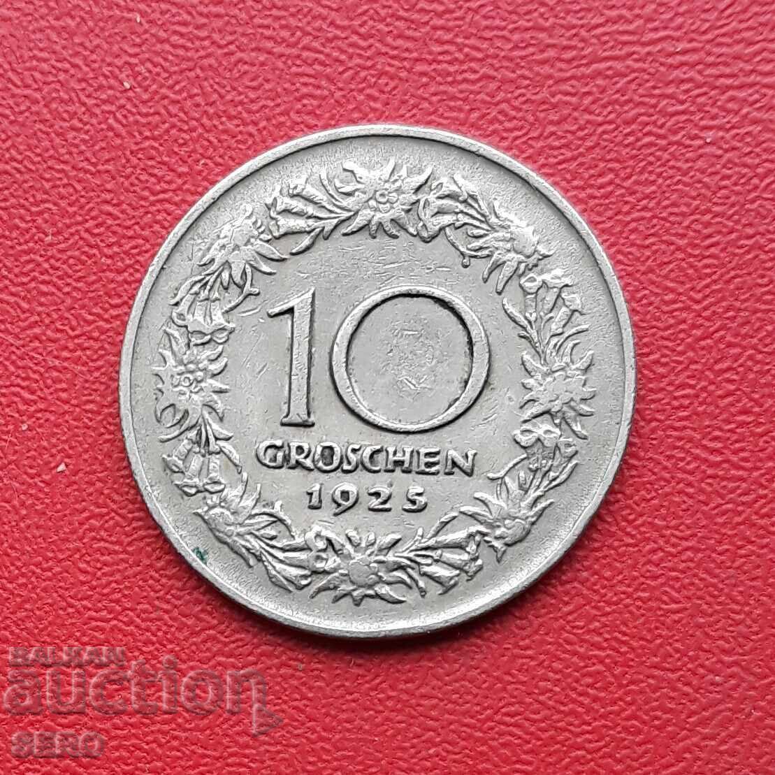 Αυστρία-10 groszy 1925 Αυστρία-10 groszy 1925