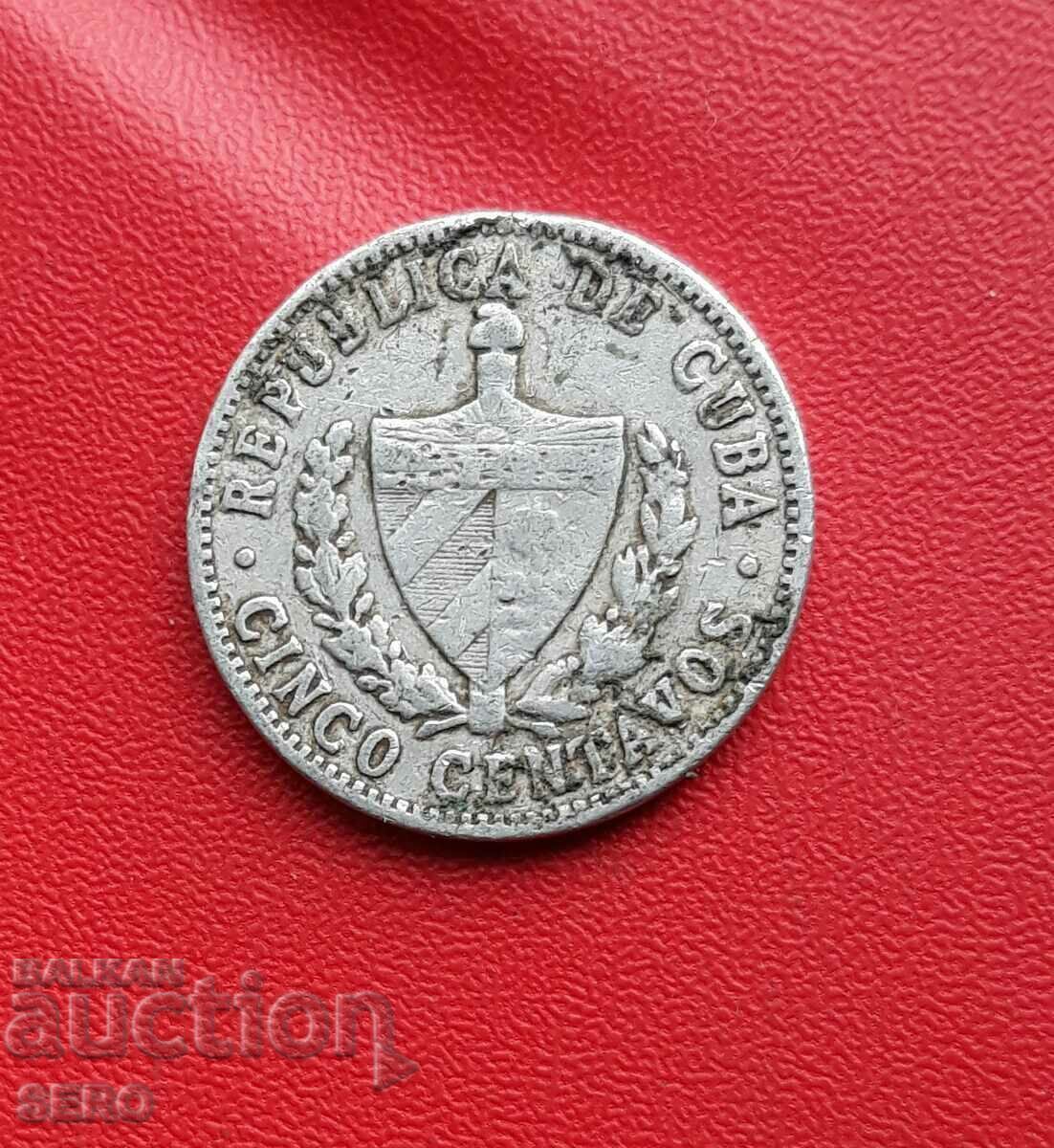 Cuba-5 centavo 1968 cu preț 0.30 BGN | € 0.15 Cuba-5 centavo 1968 cu preț 0.30 BGN | € 0.15