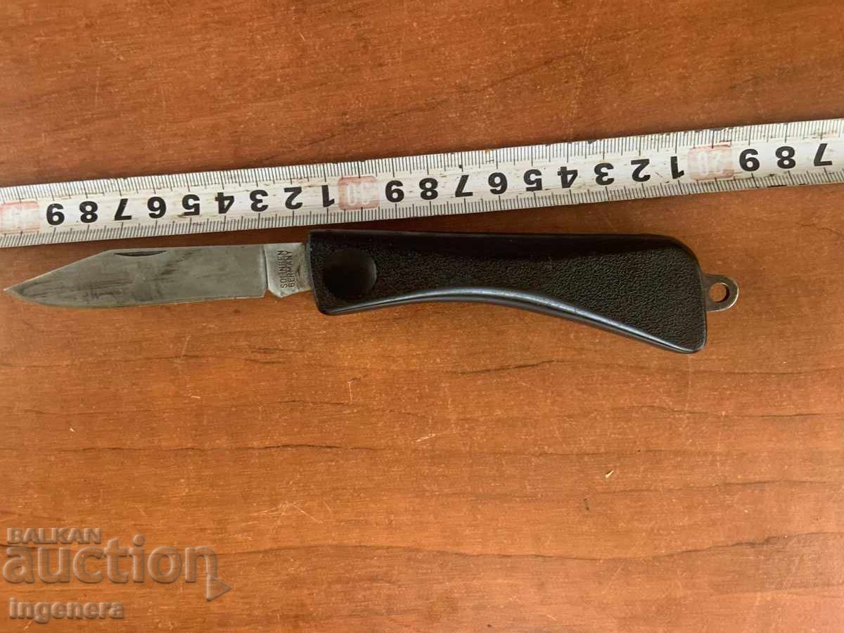 CUȚIT PLIABIL CUȚIT VECHI LAMĂ-SOLINGEN SOLINGEN cu preț € 34.00 | 66.50 BGN