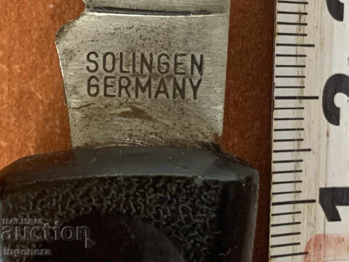 Licitație CUȚIT PLIABIL CUȚIT VECHI LAMĂ-SOLINGEN SOLINGEN