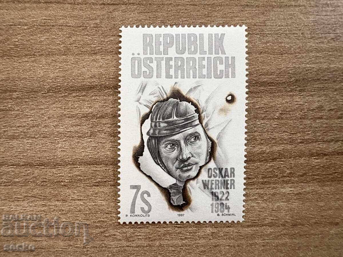 Австрия - 75 г. от рождението на Оскар Вернер (1997) MNH