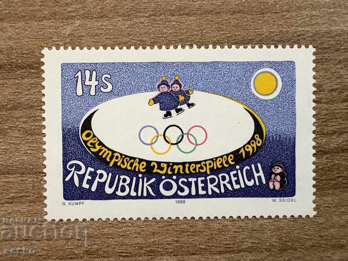 Austria - Jocurile Olimpice de iarnă, Nagano, Japonia (1998) MNH