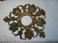 APLICĂ MASIVĂ DIN BRONZ CU FOIȚĂ DE AUR PE ALOCURI - 250 GR