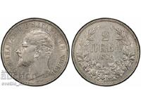 2 Leva 1894 AU 53 PCGS