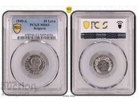 20 BGN 1940 MS 63 PCGS