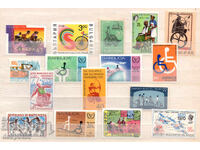 1961-93. Λοτ με θέμα "Σπορ για άτομα με αναπηρία"