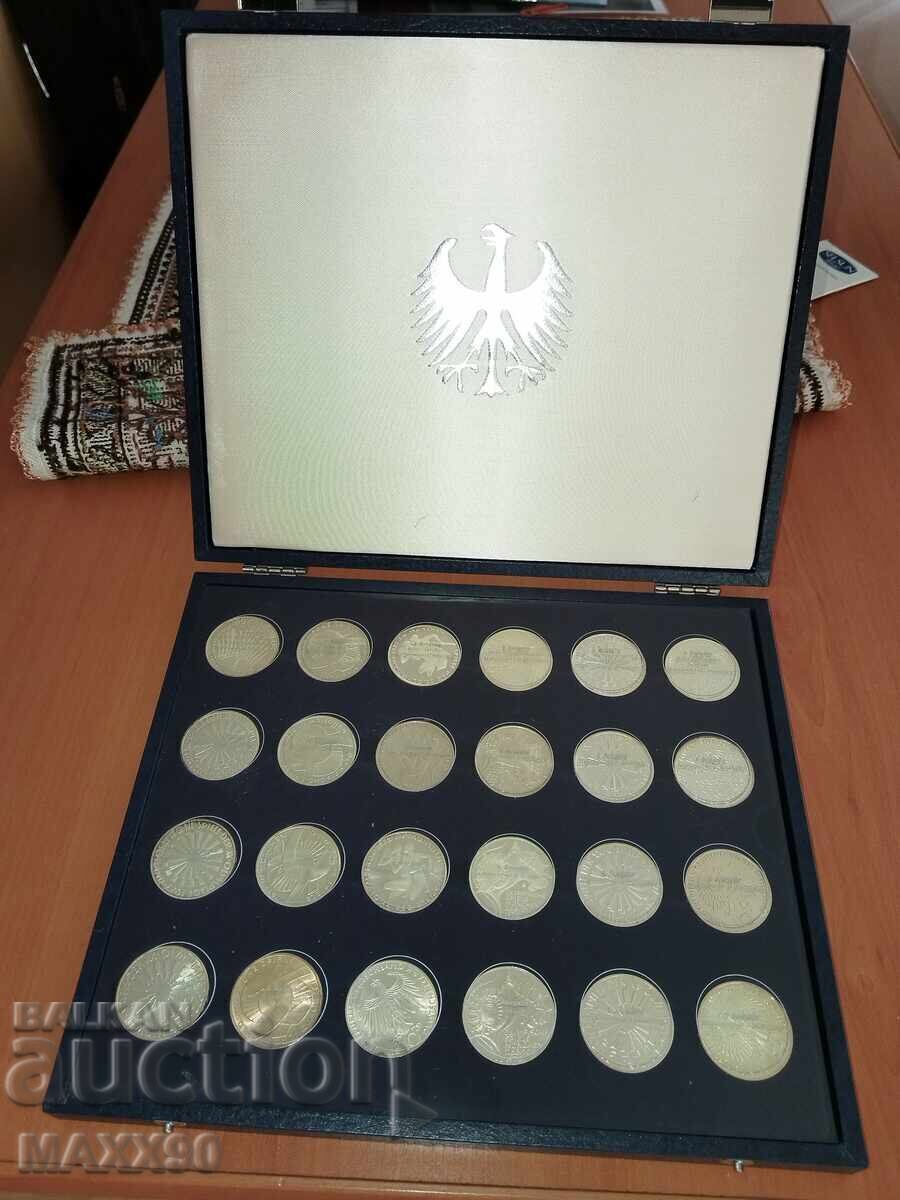 Δημοπρασία Ολυμπιακό σετ νομισμάτων Μονάχου 1972