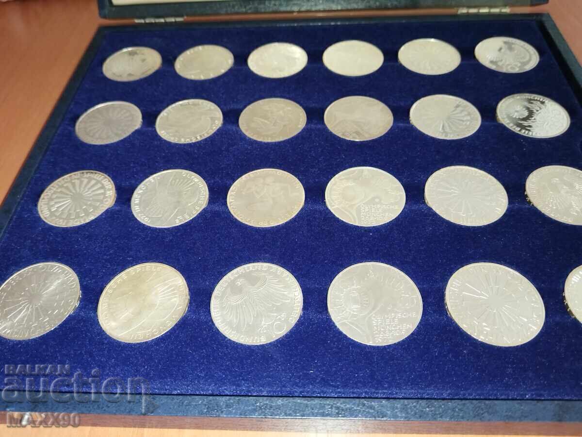 Set olimpic de monede München 1972 - 7