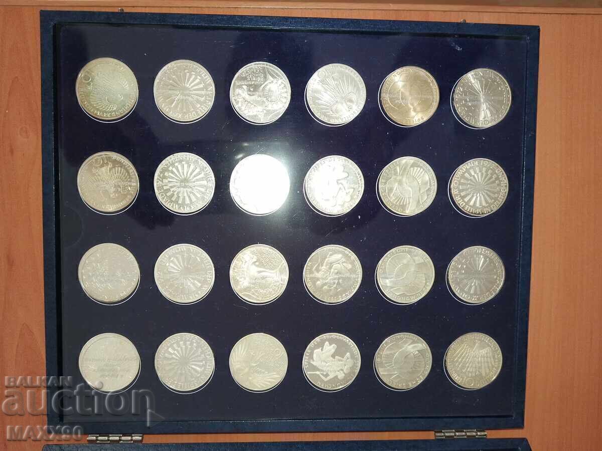 Set olimpic de monede München 1972