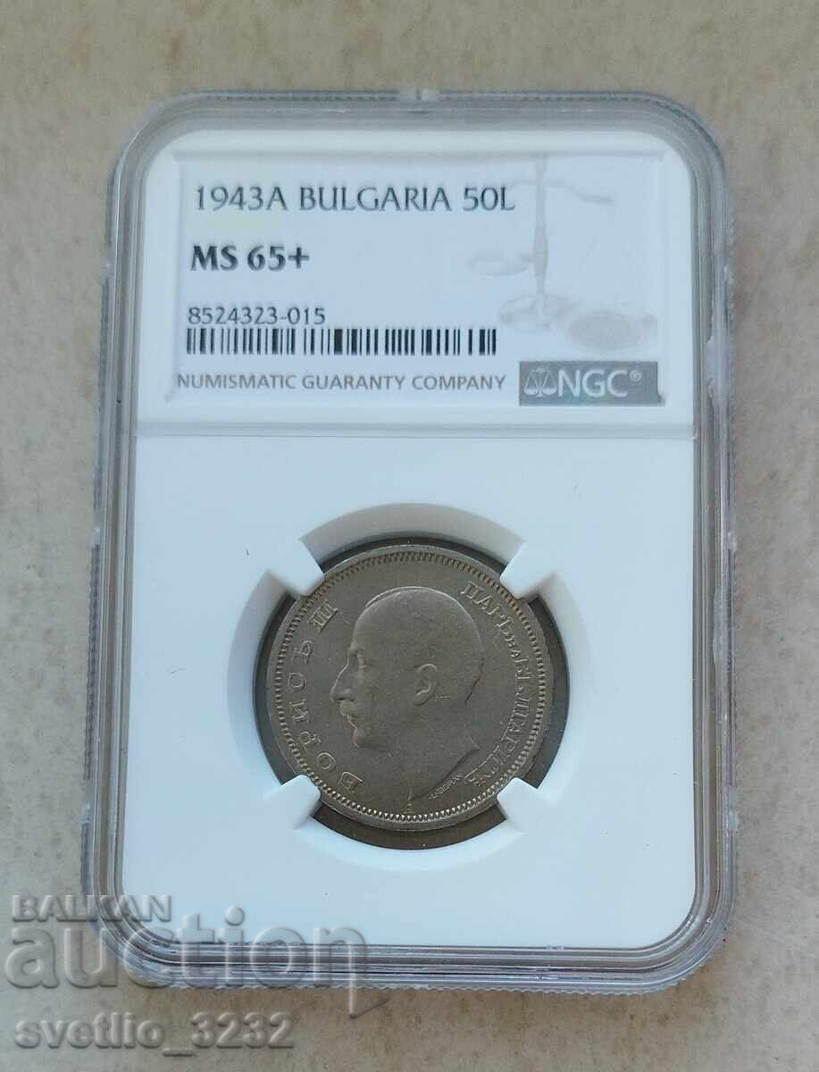BGN 50 1943 MS 65+ NGC BGN 50 1943 MS 65+ NGC