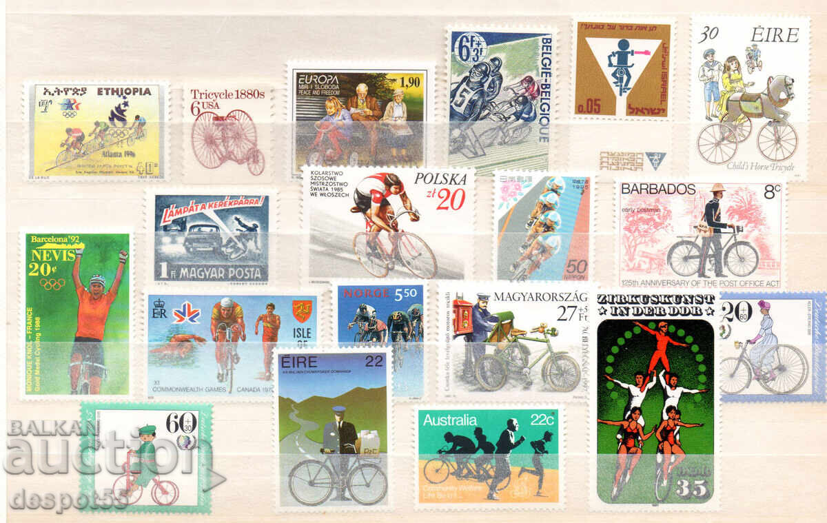 1970-97. Λοτ με θέμα "Ποδήλατα και ποδηλασία" 1970-97. Λοτ με θέμα "Ποδήλατα και ποδηλασία"
