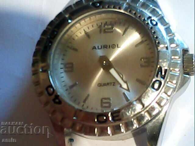 Delivery of 2 pieces Auriol watches, men's and women's, working, no battery needed