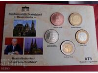 Germania-Renania de Nord-Westfalia-SET de 5 medalii frumoase