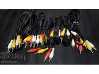 Cablu audio video RCA 3RCA, 1,5 metri