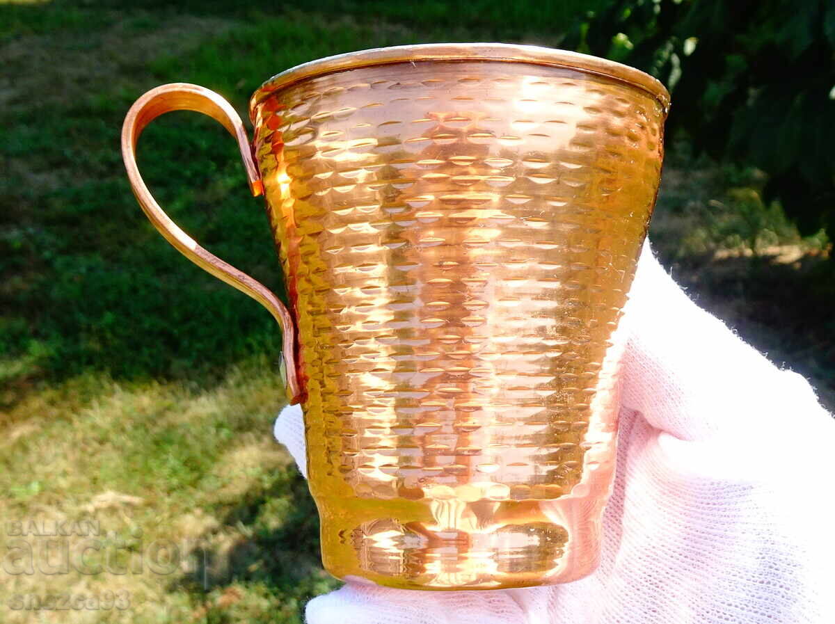 Auction  Copper cup, mug 250 ml