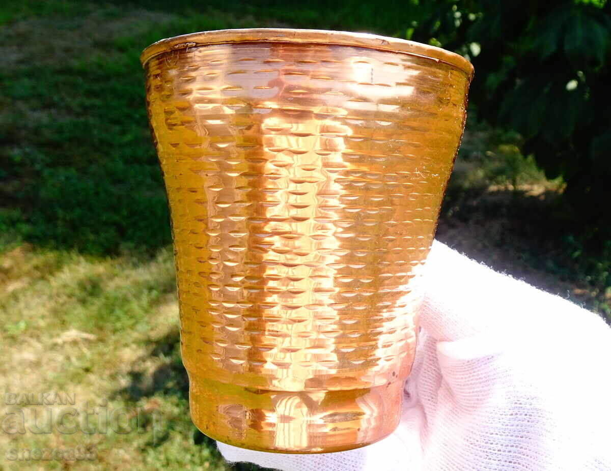 Copper cup, mug 250 ml - 5