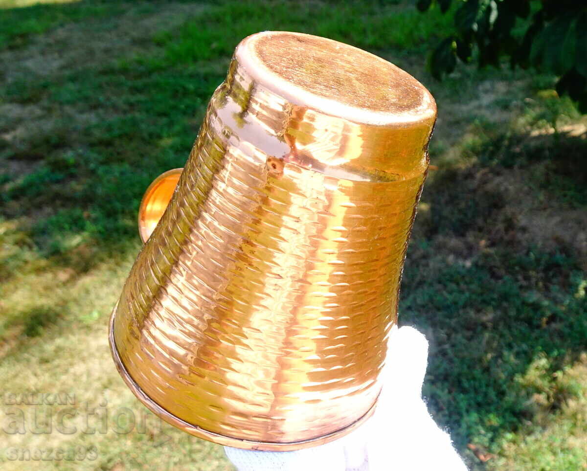 Copper cup, mug 250 ml - 6