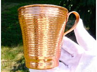 Cană de cupru, halbă 250 ml