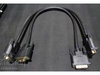 Cablu DVI la DVI 0,5 metri