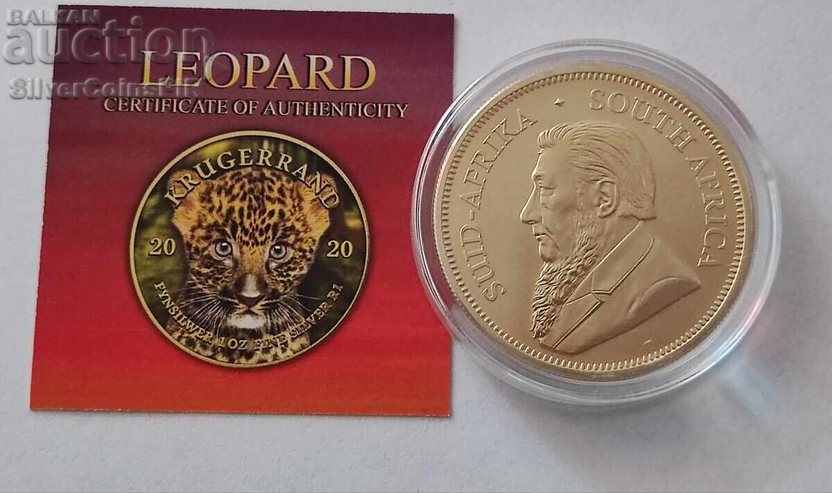 Delivery of Silver 1 oz Leopard Cub Big 5 Africa Babies 2020 South Africa Delivery of Silver 1 oz Leopard Cub Big 5 Africa Babies 2020 South Africa