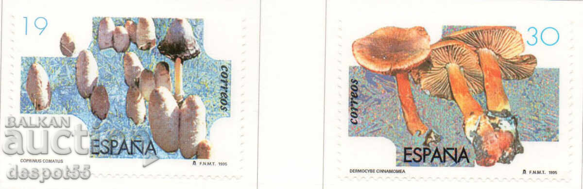 1995. Spain. Mushrooms 1995. Spain. Mushrooms