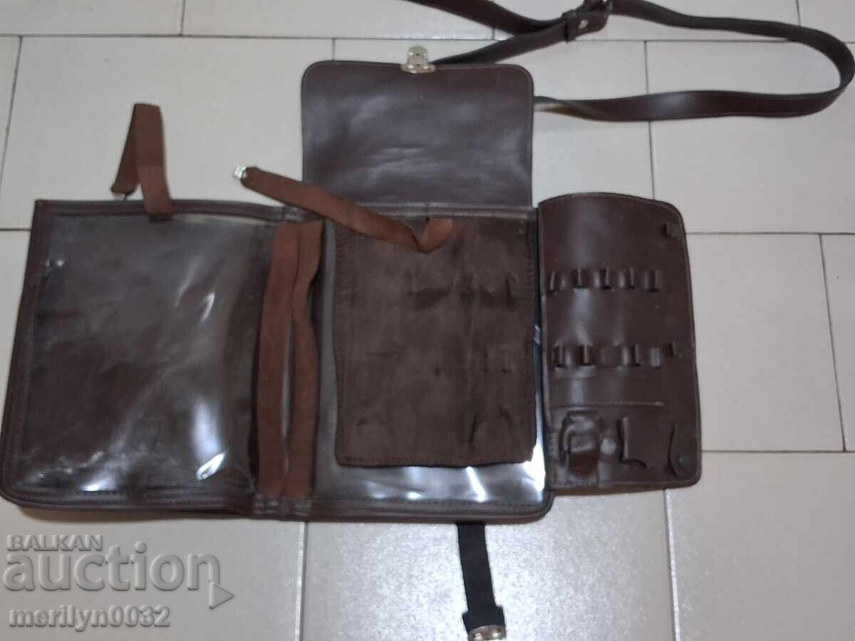 Δερμάτινη τσάντα αξιωματικού (πλάνο) - 5