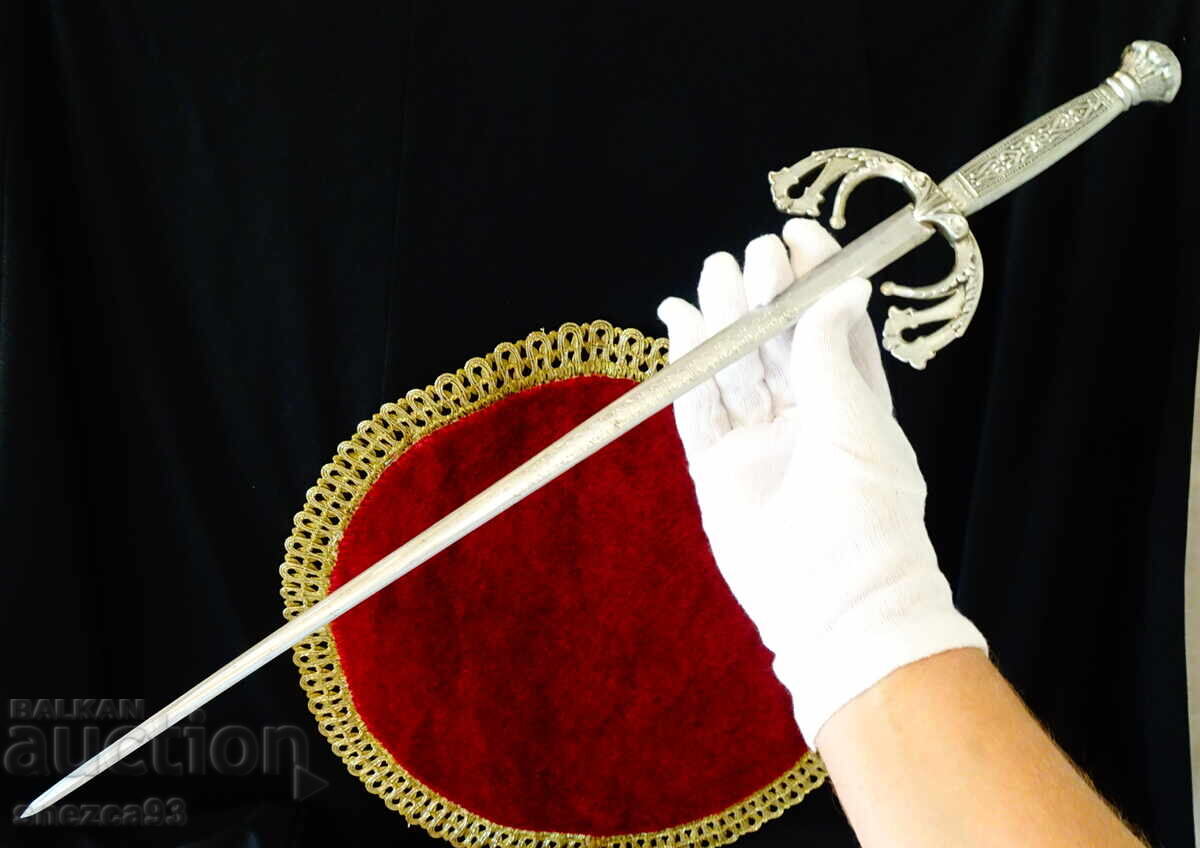 Δημοπρασία Σπαθί Ιππότη, δερμάτινη θήκη, πάνελ 64 εκ Δημοπρασία Σπαθί Ιππότη, δερμάτινη θήκη, πάνελ 64 εκ