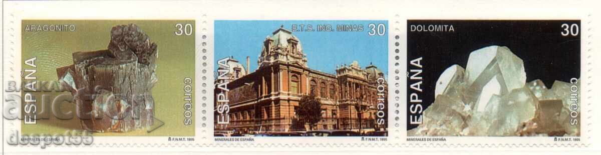 1995. Ισπανία. Τα ορυκτά της Ισπανίας