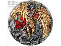 Silver 2 oz Archangel Michael 2024 Niue Islands