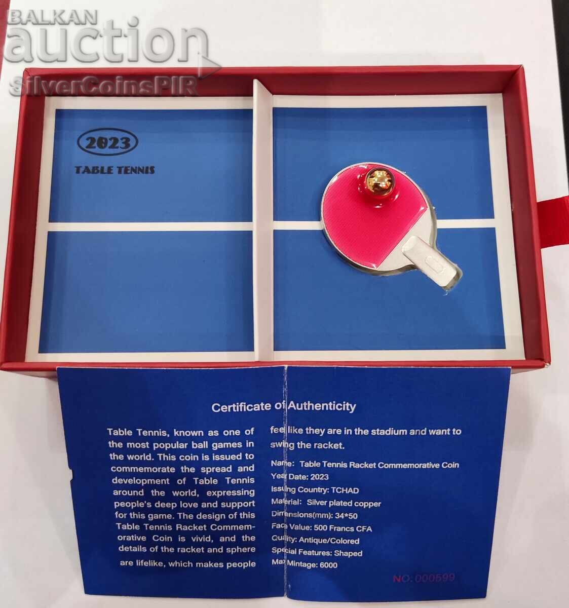 Δημοπρασία Μέλι 500 Φράγκα Τένις επί Τραπέζης 2023 Τσαντ Πινγκ Πονγκ Δημοπρασία Μέλι 500 Φράγκα Τένις επί Τραπέζης 2023 Τσαντ Πινγκ Πονγκ