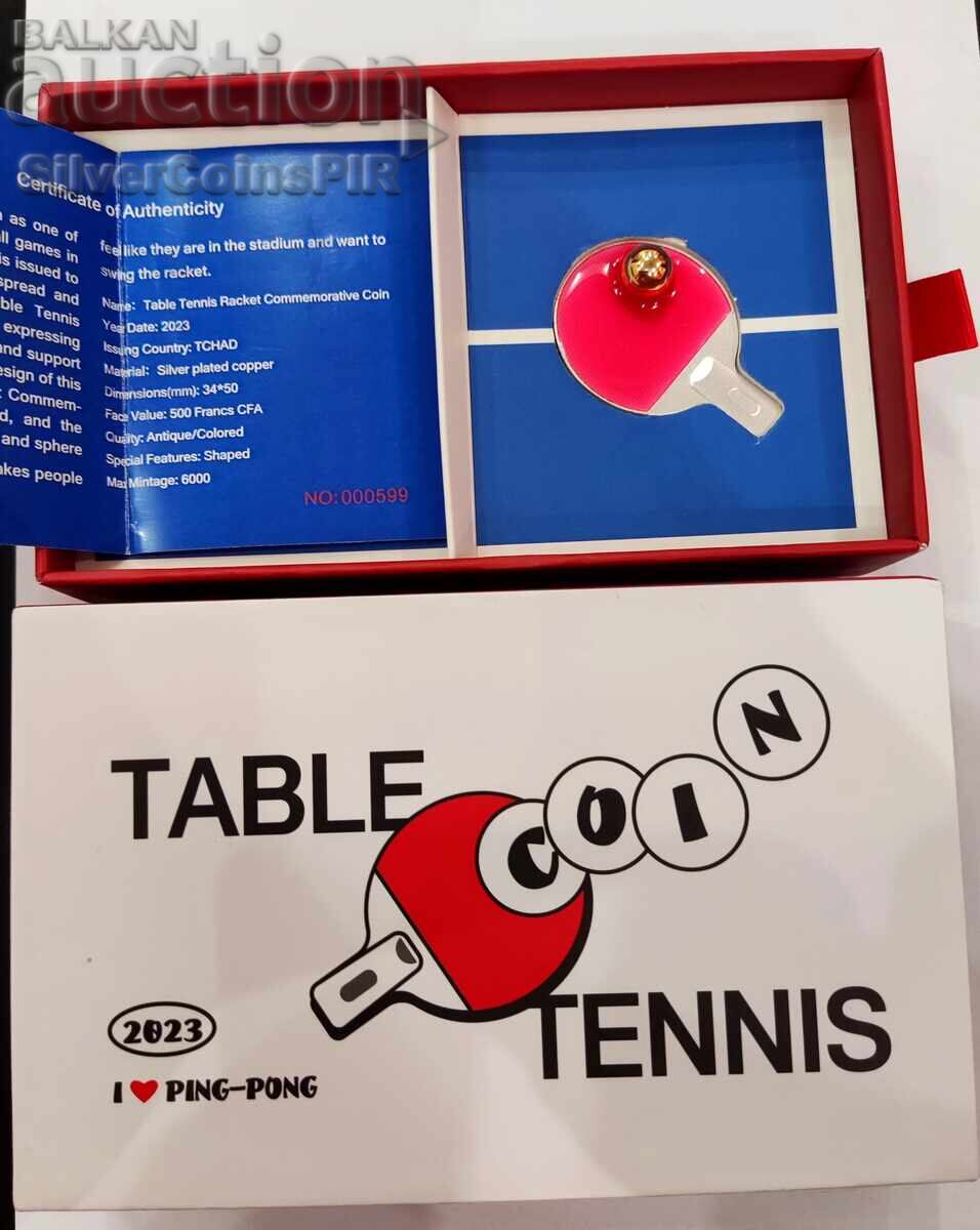 Παράδοση Μέλι 500 Φράγκα Τένις επί Τραπέζης 2023 Τσαντ Πινγκ Πονγκ Παράδοση Μέλι 500 Φράγκα Τένις επί Τραπέζης 2023 Τσαντ Πινγκ Πονγκ