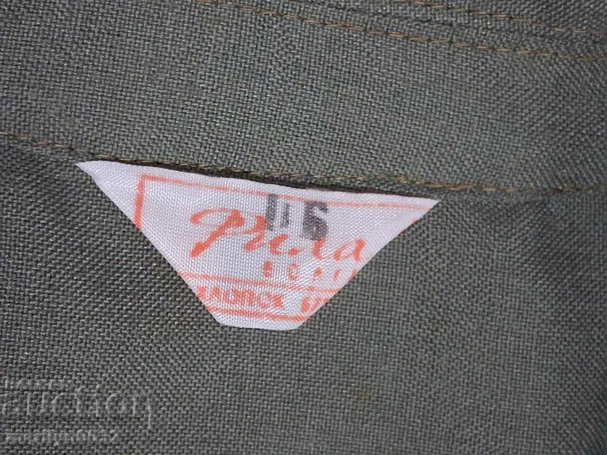 Livrarea Jachetă cămașă ofițerească de la uniforma de vară de câmp a BNA din anii '60