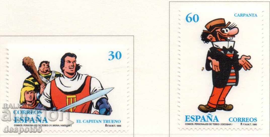 1995. Spania. Eroi de benzi desenate