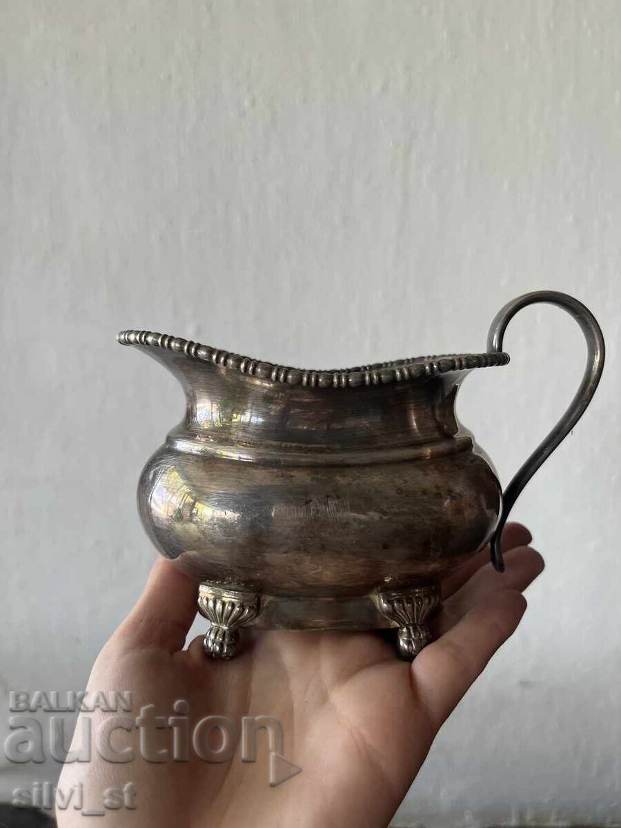 Vintage silver-plated milk jug - 5 Vintage silver-plated milk jug - 5