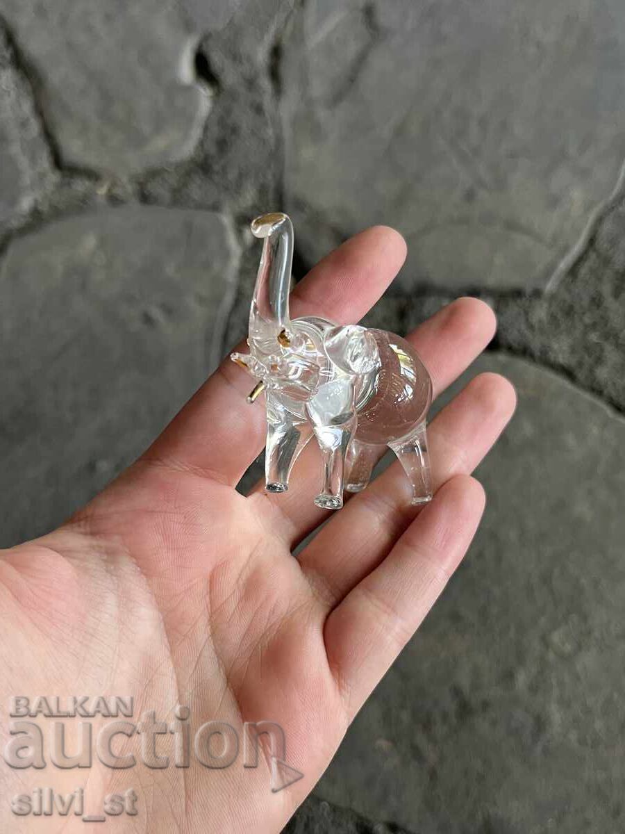 Glass figurine: elephant - 6 Glass figurine: elephant - 6