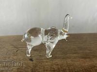 Glass figurine: elephant