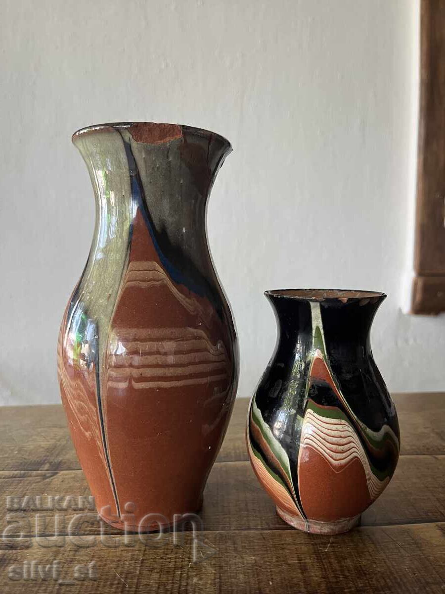 Vases / household ceramic vases / Troyan ceramics with price 15.00 BGN | € 7.67 Vases / household ceramic vases / Troyan ceramics with price 15.00 BGN | € 7.67