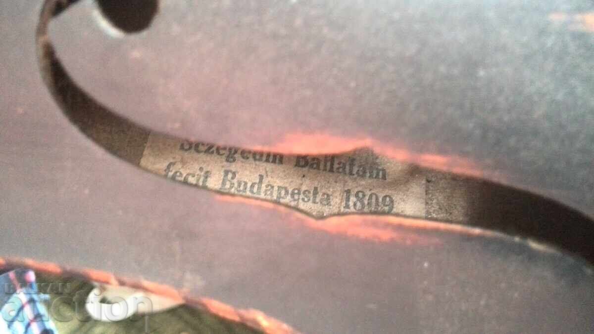 Παλιό βιολί του 1809 - 7