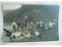 Old photo 1929 - Picnic on Vitosha
