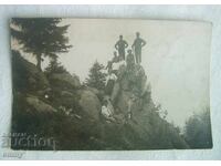 Παλιά φωτογραφία - εκδρομή, εκδρομή, βουνό