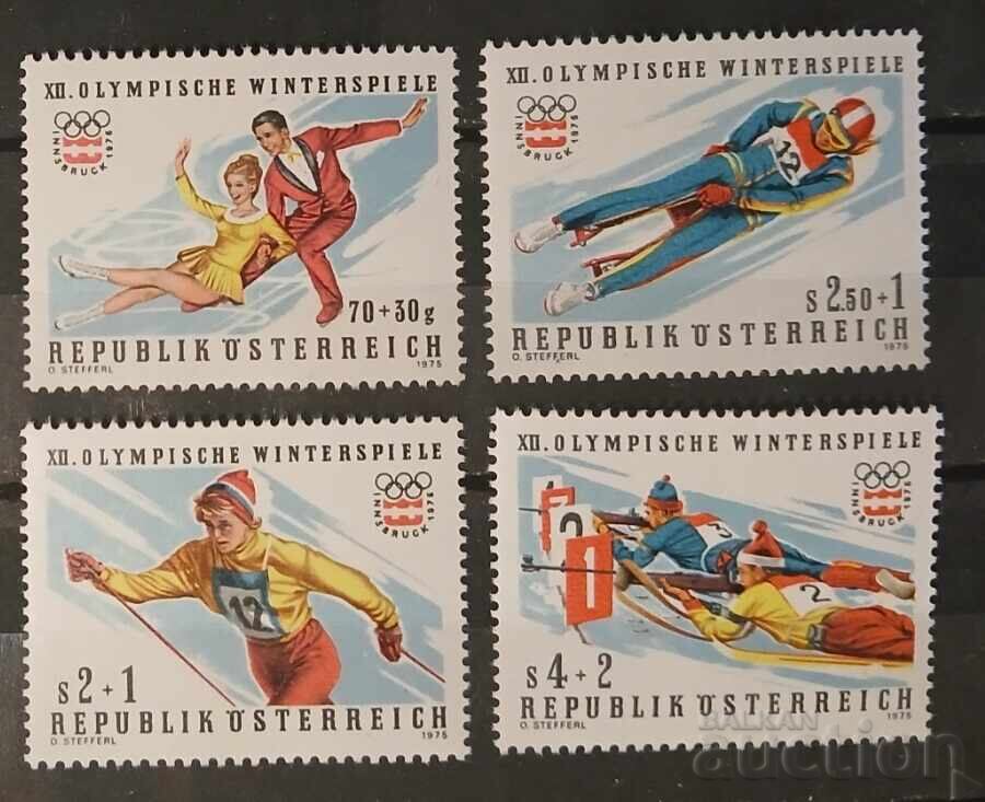Αυστρία 1975 Αθλητισμός/Ολυμπιακοί Αγώνες MNH Αυστρία 1975 Αθλητισμός/Ολυμπιακοί Αγώνες MNH