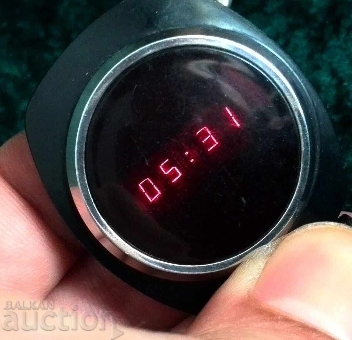 Vintage Men's LED Watch Commodore, Made in Hong Kong